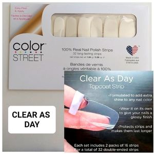 Color Street Polish Strip - Clear As Day